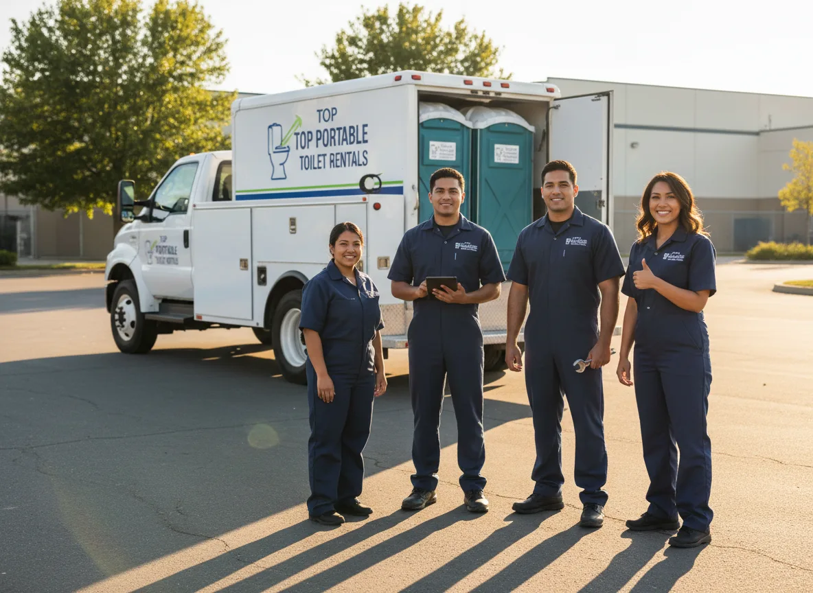 Short Term Porta Potty Rental company in West York, IL